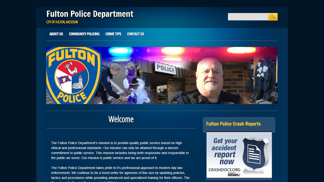 Fulton Police Department | City of Fulton, Missouri